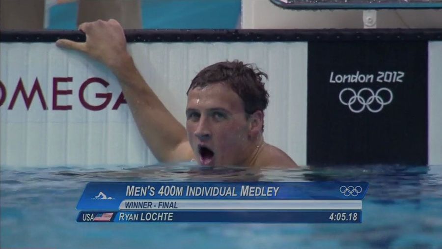 Ryan Lochte Wins Gold In Men's 400 Individual Medley, Michael Phelps Not On The Podium