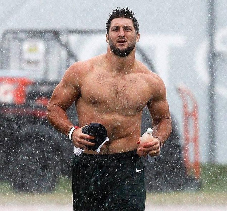Yes, Tim Tebow Won Every Wind Sprint That The Jets Had To Run As Punishment For A Bad Practice Today