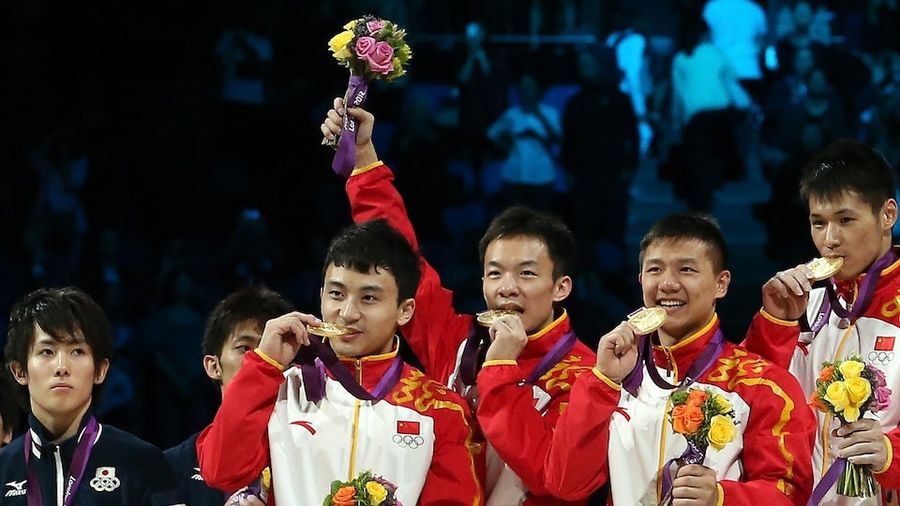 Men&#39;s Gymnastics Team Final: Team USA Stumbles, China Soars, And The Officials Vault  Japan Over Britain