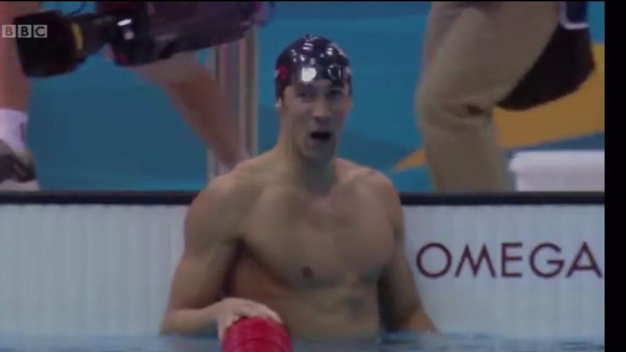 Michael Phelps Three-Peats In The 200 Individual Medley