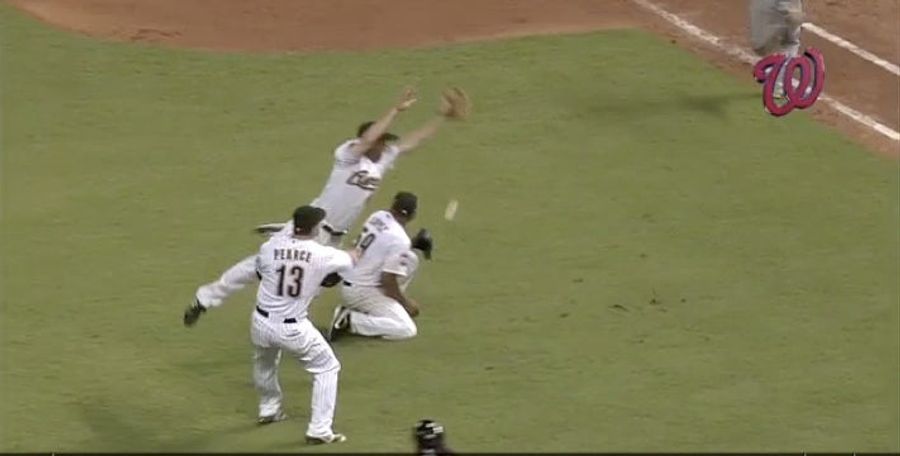 The Nationals Bunted In The Winning Run From First Because The Astros Played Defense Like Morons