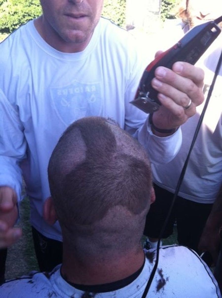 The Raiders&#39; Rookie Hazing Includes A Dong-Shaped Haircut From Carson Palmer