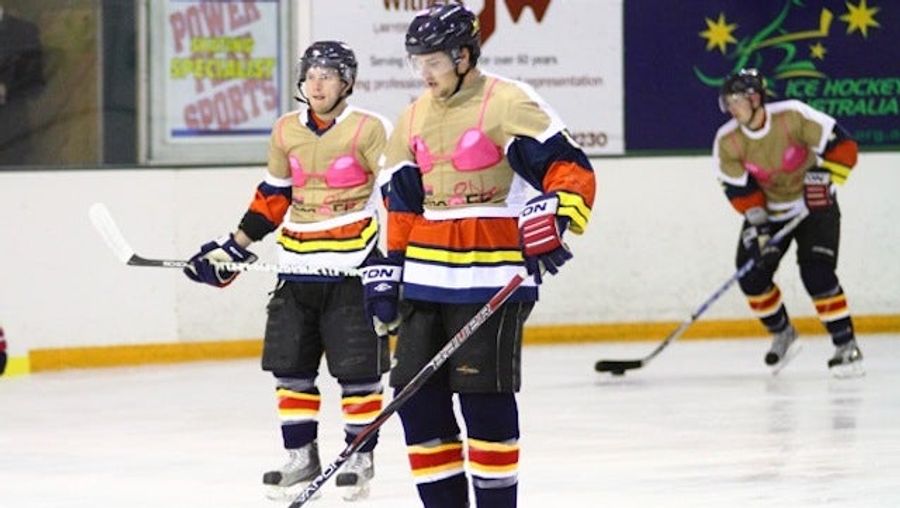 Australian Hockey Team Suits Up In Bra Sweaters