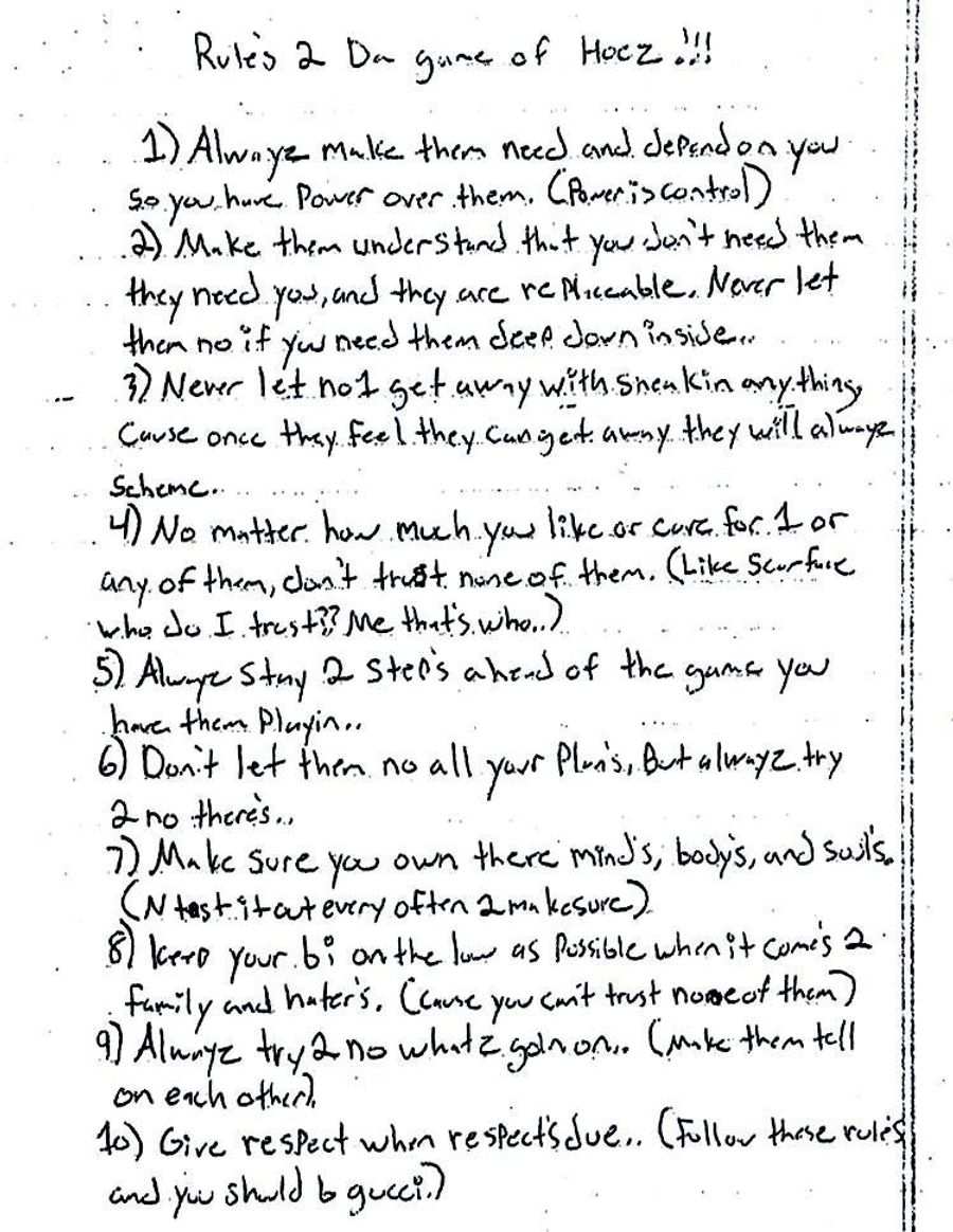 The 10 Rules Of Pimping, As Written By An Actual (Alleged) Pimp