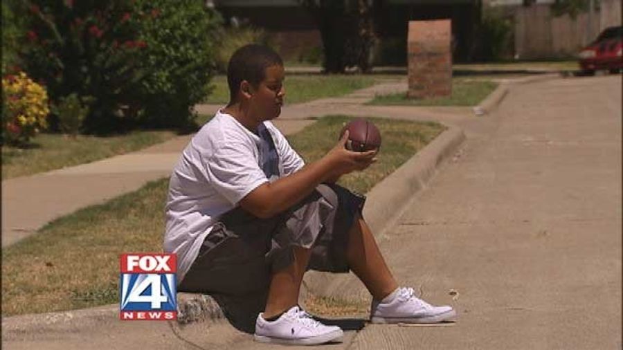 Massive 12-Year-Old Too Big For Pee Wee Football, Too Bad At Football For Middle School Football