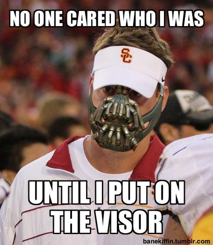 Finally, Batman Meets USC With &quot;Bane Kiffin&quot;