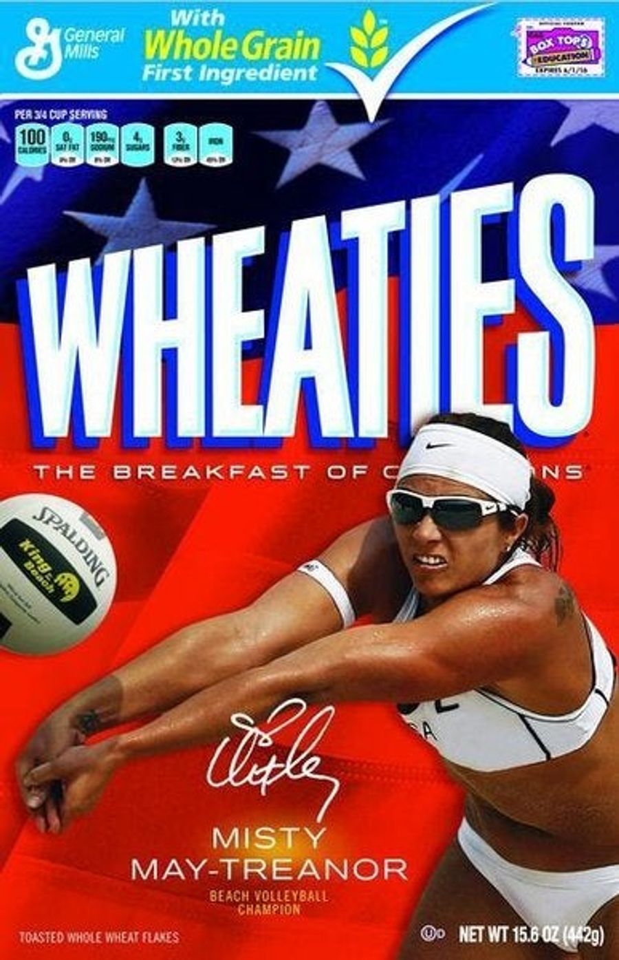 Misty May-Treanor Gets A Wheaties Box—Without Kerri Walsh Jennings (UPDATE)