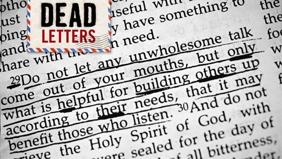 Dead Letters: "Wishing You A Lifetime Of Genital Herpes And Shingles"