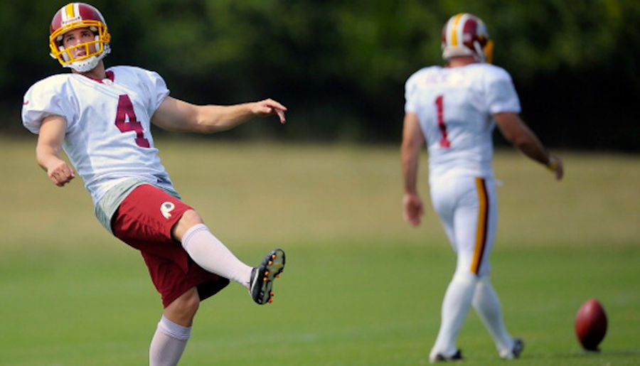 Graham Gano Wins Redskins Starting Job, Gets Cut A Day Later