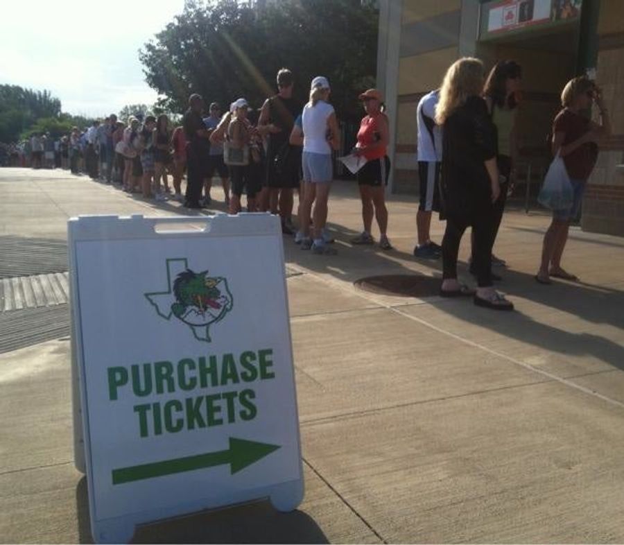 This Was The Long Line For Tickets To See A High School Football Game At That $60 Million Stadium In Texas