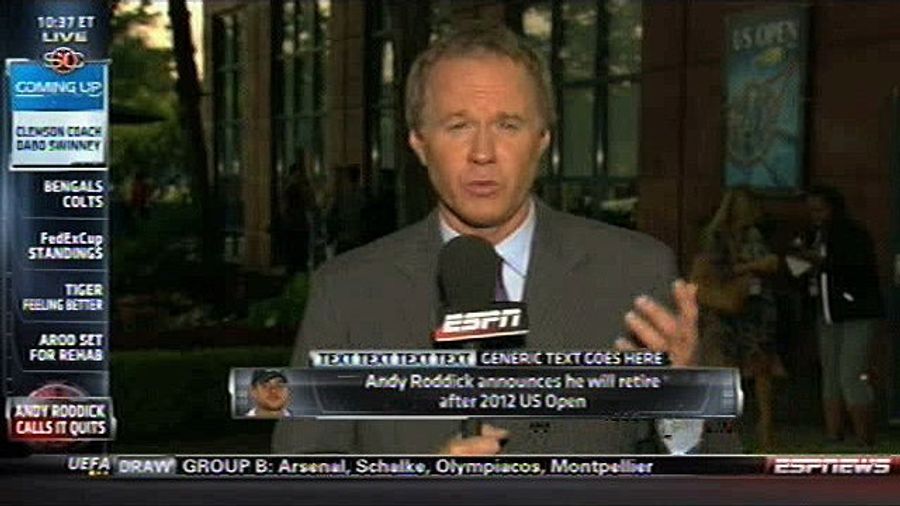If Patrick McEnroe Is Talking About Andy Roddick, Then Generic Text Goes Here