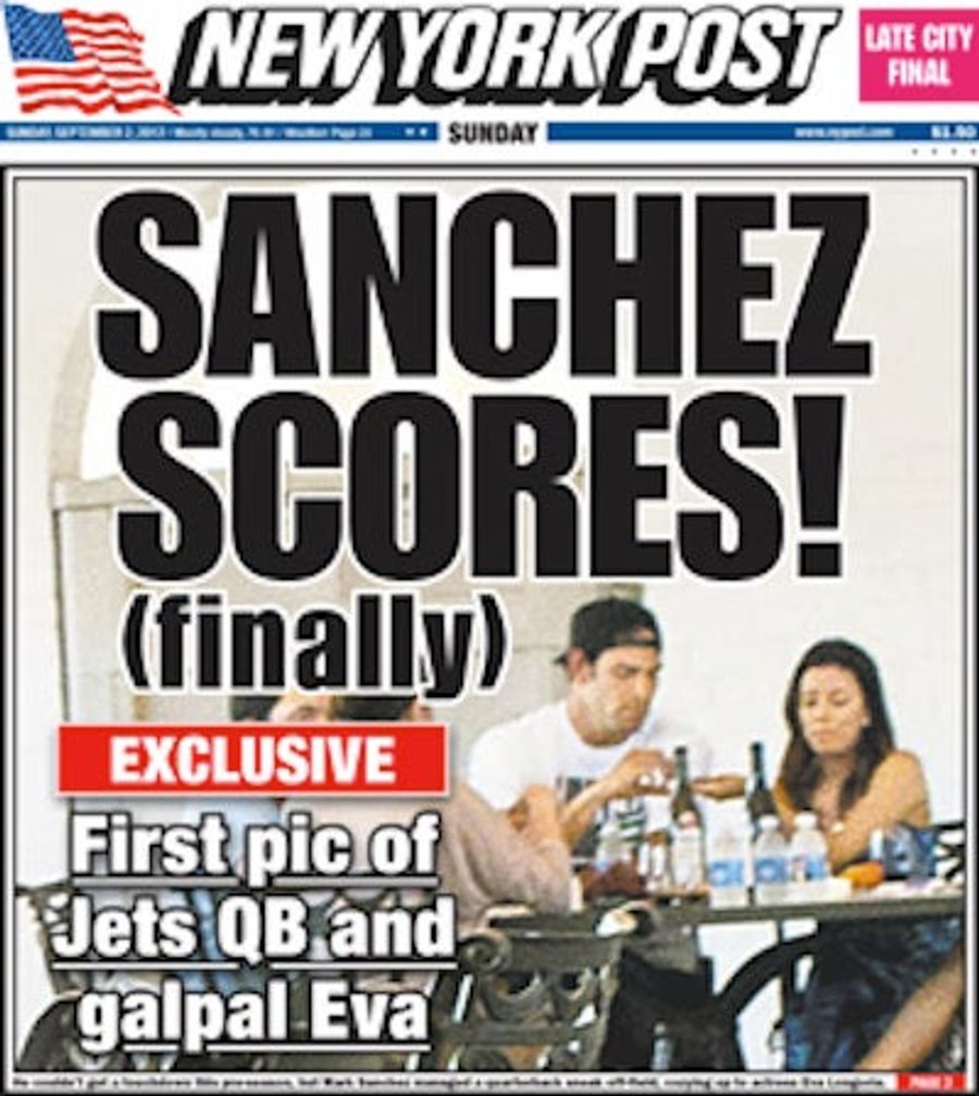 Mark Sanchez Confidence Report