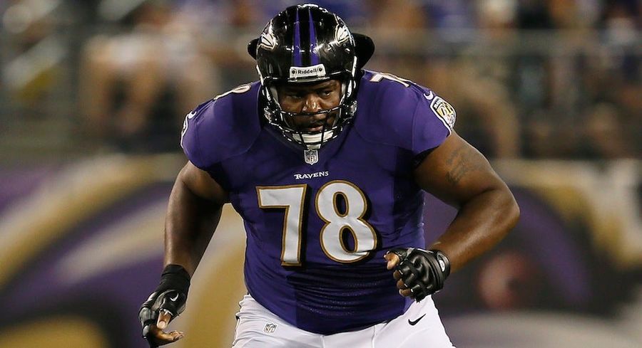 The Ravens Are Fighting With Their Own Left Tackle On Twitter Only Six Days Before Their Opener