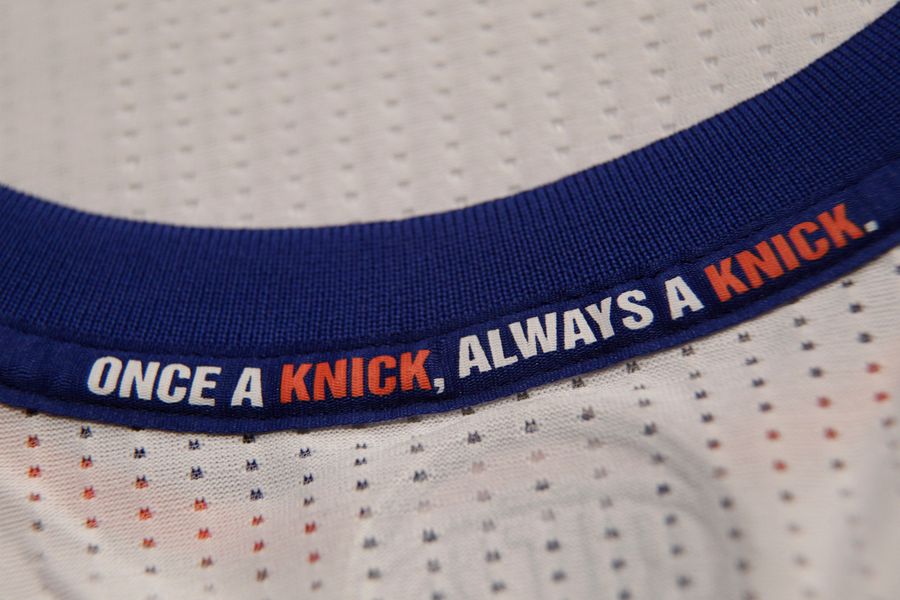 The Knicks' New Uniforms Contain A Hidden Threat