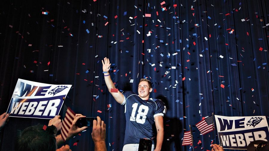 When High School Football Meets The Campaign Trail, The Results Are A Lot More Awesome Than You'd Expect
