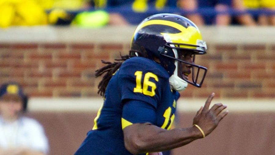 Denard Robinson Had More Offense Than Michigan's Offense Today