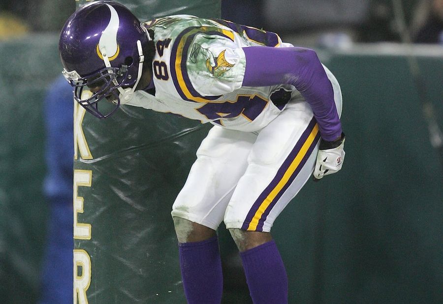Randy Moss Is Back In Green Bay Today