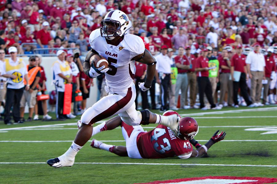 Arkansas's Drop Out Of The Top 25 Is Second Only To Michigan's After The Appalachian State Debacle