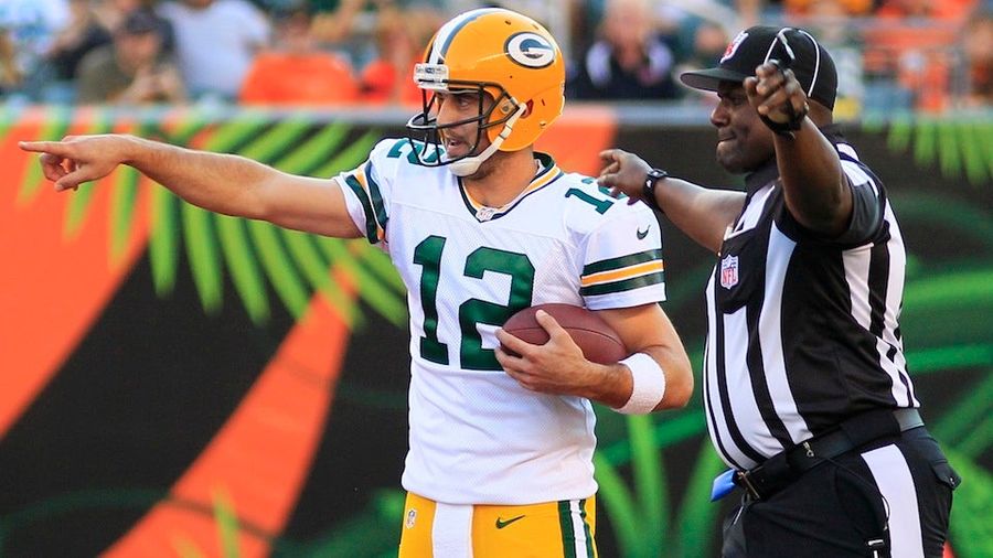 Aaron Rodgers Says The Replacement Refs "Have To Understand The Rules"