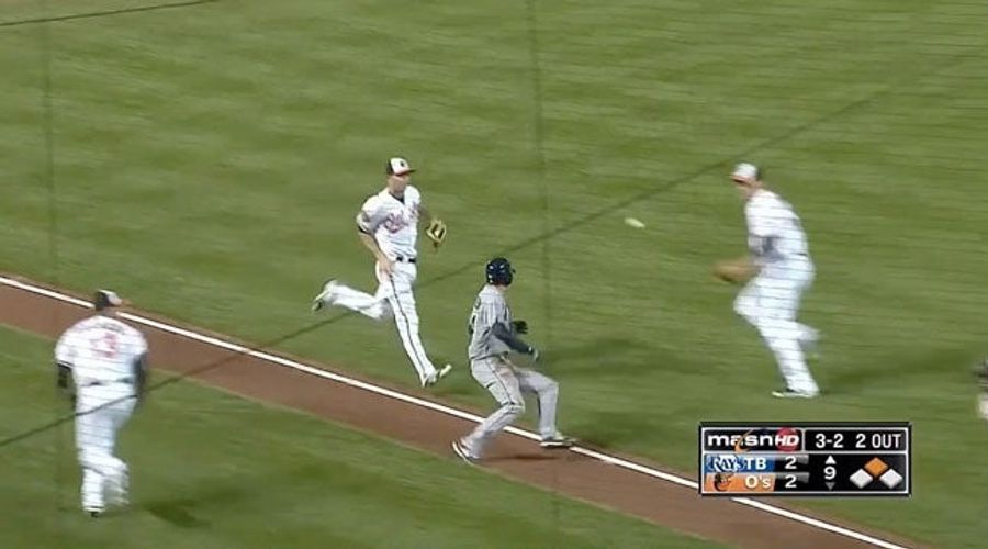 Manny Machado Faked Out The Orioles Announcers, Camera Crew, 26,076 Fans, And One Tampa Bay Ray