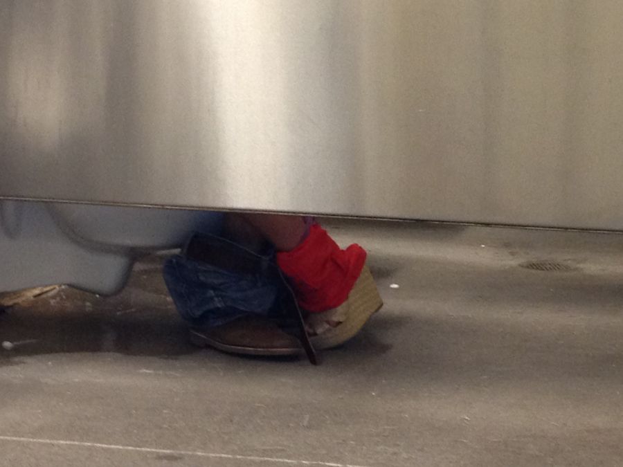 Video: A Couple Humped In A Yankee Stadium Bathroom Stall For About Three Innings On Saturday [NSFW]