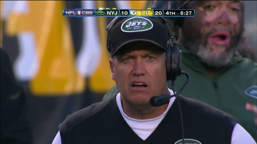 When Officials Blew A Call Even After Looking At The Replay, Rex Ryan Was Flabbergasted