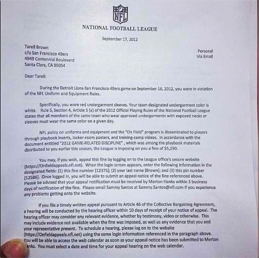 Thanks To Tarell Brown, We Can All Log In To A Secure NFL Site Today