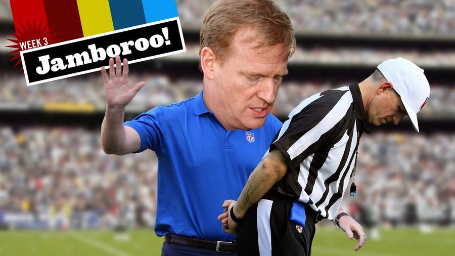 If You Support The Scab Refs Because Of Your Politics, You're Either A Moron, A ProFootballTalk Commenter, Or Both