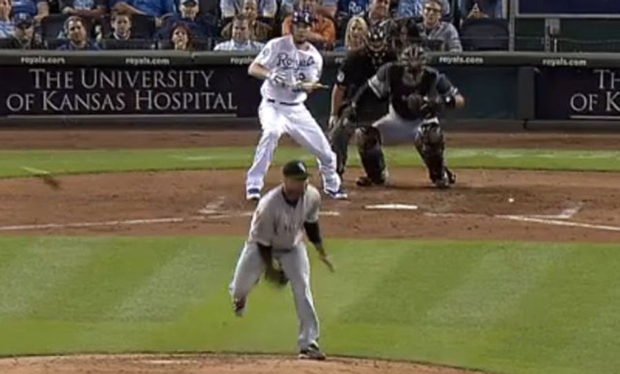 This Comebacker That Francisco Liriano Caught Between His Legs Could've Turned Out Badly