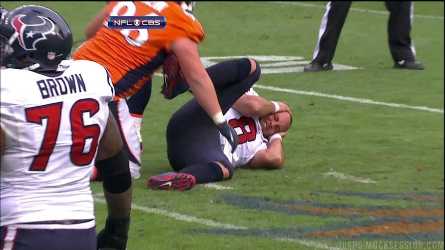 Houston Hangs On To Beat The Broncos In Denver, In Two GIFs