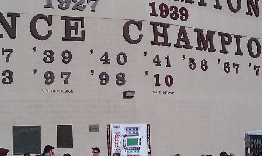 Texas A&M Has Added Fine Print To Those Conference Championships It Invented Over The Summer