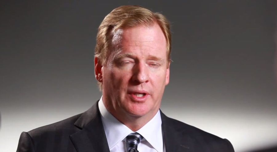 Roger Goodell Enforces The Laws That Roger Goodell Came Up With Just Now