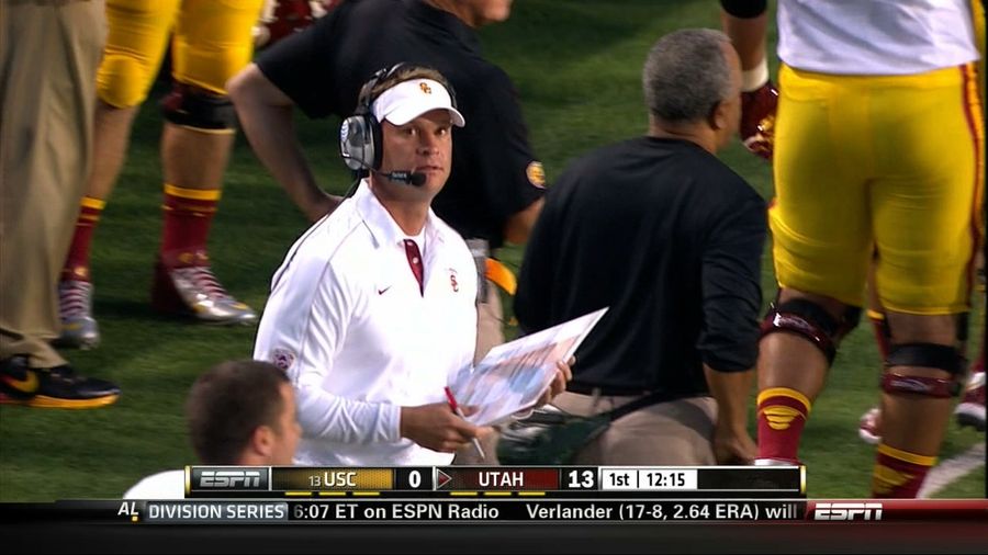 If Only For A Moment, Lane Kiffin Was Panicked