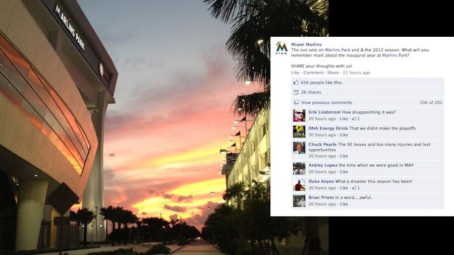 The Marlins Asked Fans To Share Their Favorite Memories From This Season. It Went About How You&#39;d Expect.