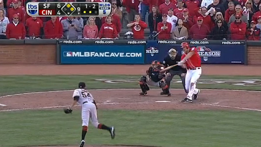 The Reds' Season Ended With Scott Rolen Whiffing On A Hanging Slider