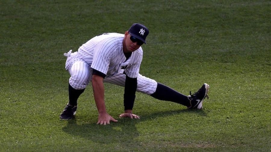 Report: A-Rod Spent The Eighth Inning Of Game 1 Macking On Some Ladies
