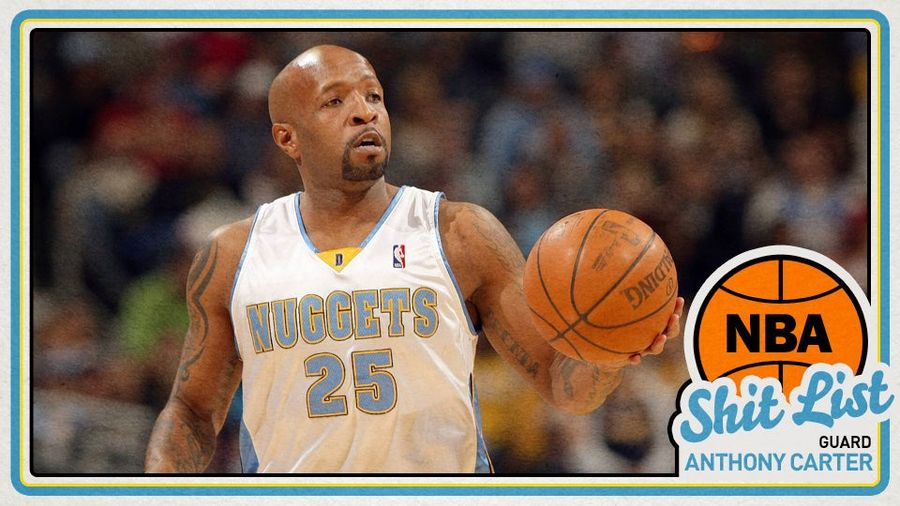 Deadspin NBA Shit List: Anthony Carter, The Quiet Sinkhole Of Despair