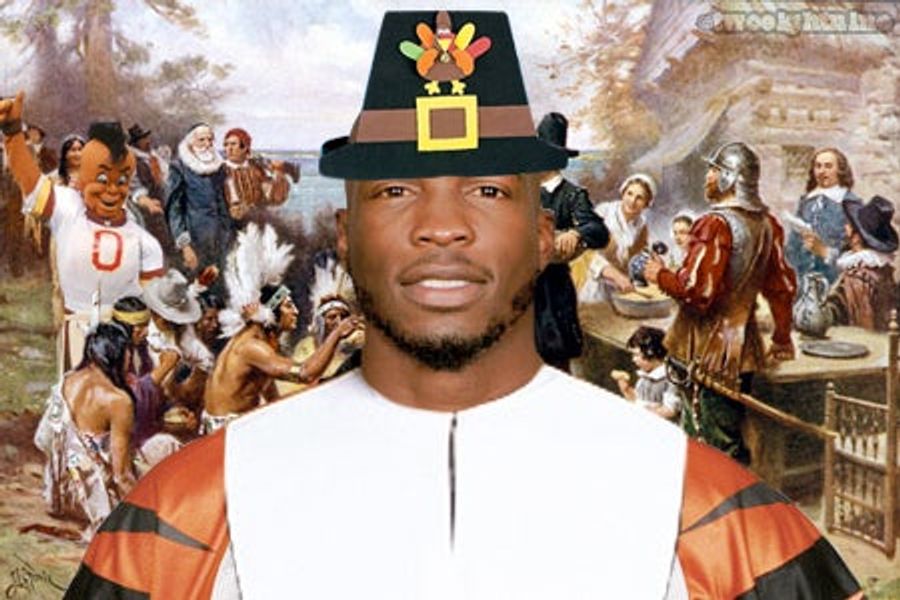 Jamboroo, Week 13.  THANKSGIVING EDITION, In Which Chad Ocho Cinco Tells You The Story Of The First Thanksgiving