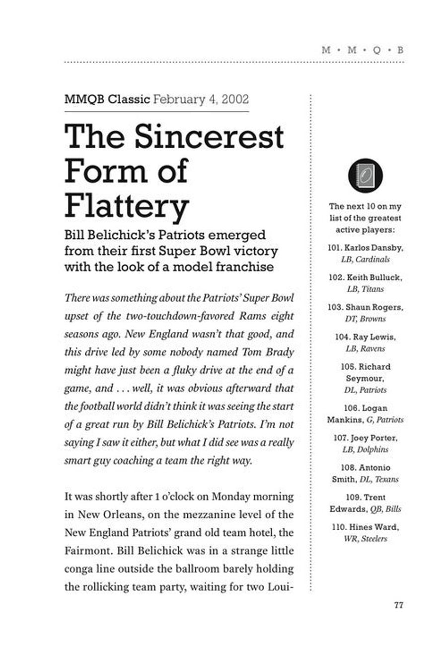 Book Excerpts That Don't Suck: <em>Monday Morning Quarterback</em>