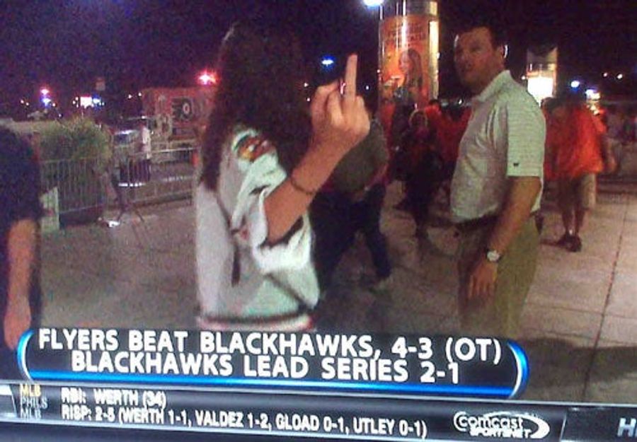 Blackhawk Fans Do Not Handle Rejection Well