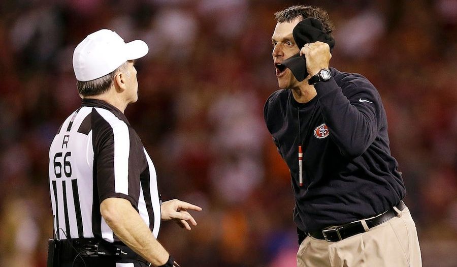 When Jim Harbaugh Declined That Safety, He Swung About $75 Million In Bets