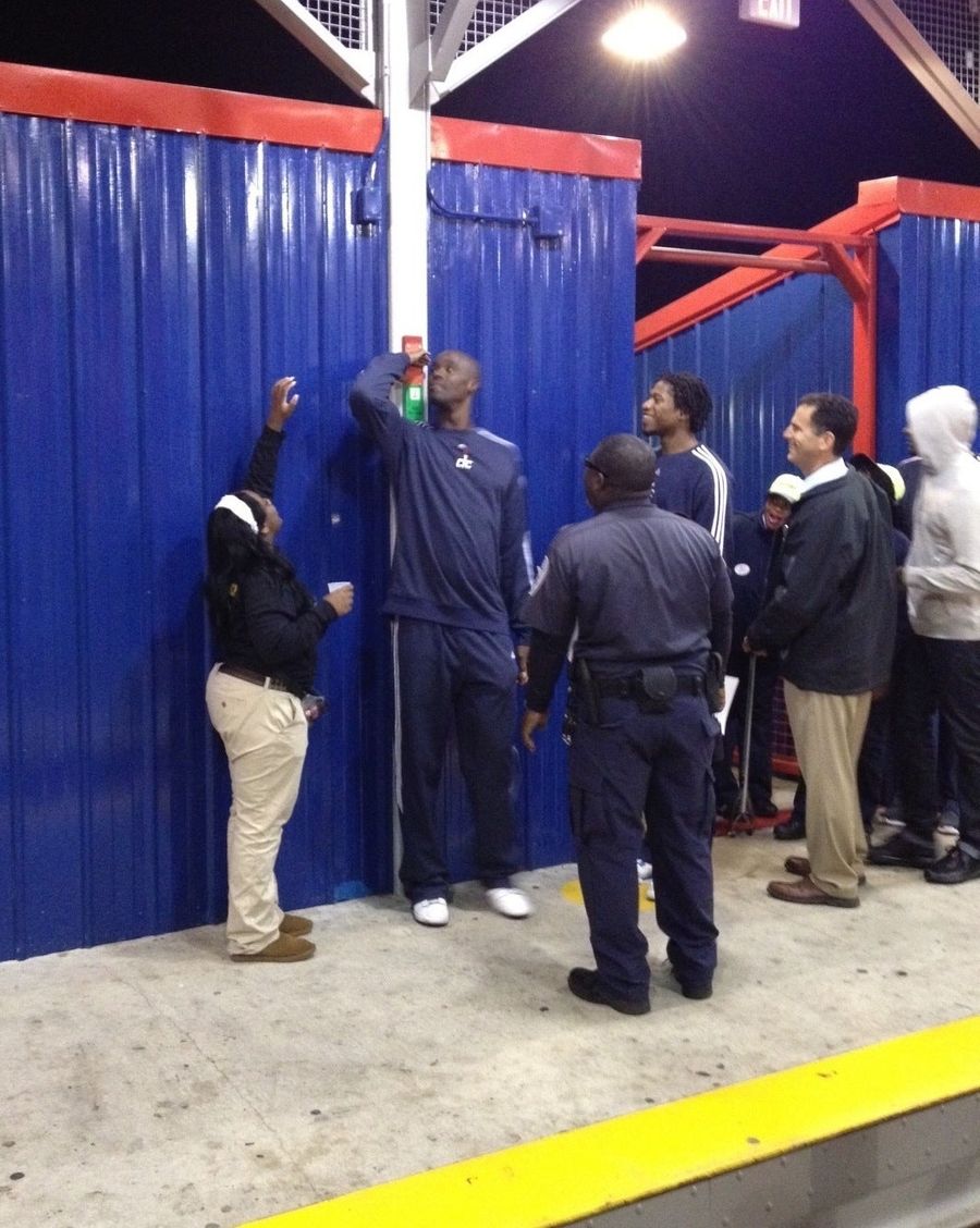 The Wizards Went To Six Flags, And Emeka Okafor Was Too Tall To Ride The Roller Coaster [UPDATE]