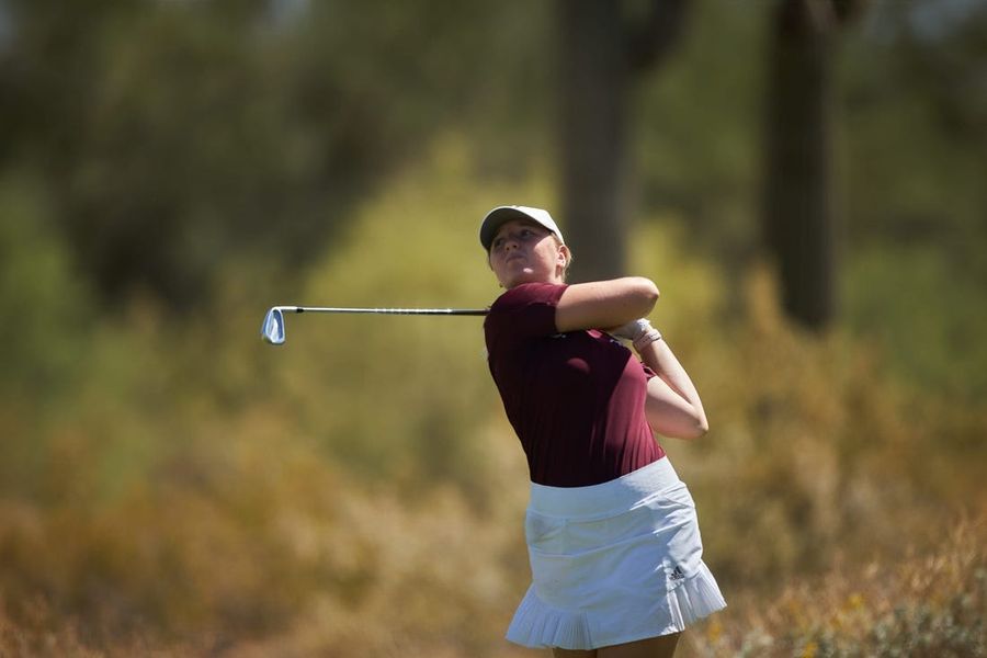 NCAA champ Adela Cernousek wowed by U.S. Women's Open start