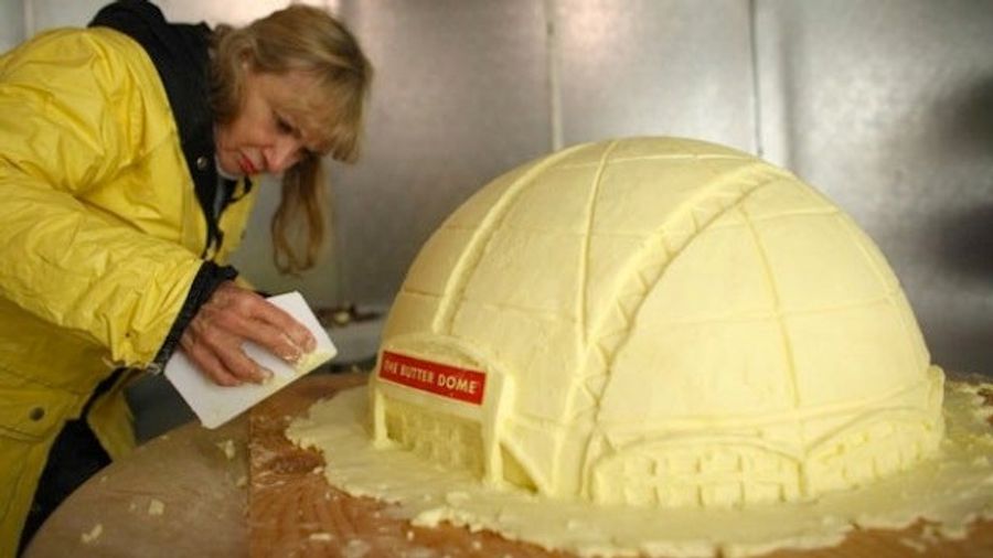 Finally, Someone Built The New Sonics Arena Out Of 110 Pounds Of Butter