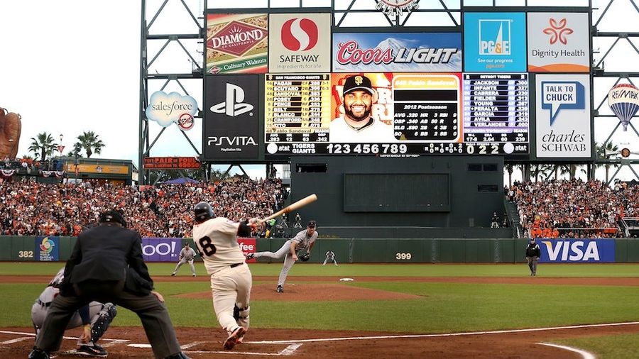 Pablo Sandoval Smashed Three Home Runs In His First Three World Series At-Bats Tonight