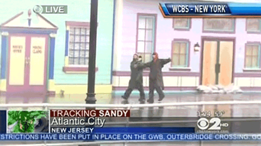These Dudes In Atlantic City Don&#39;t Give Any Fucks About Hurricane Sandy