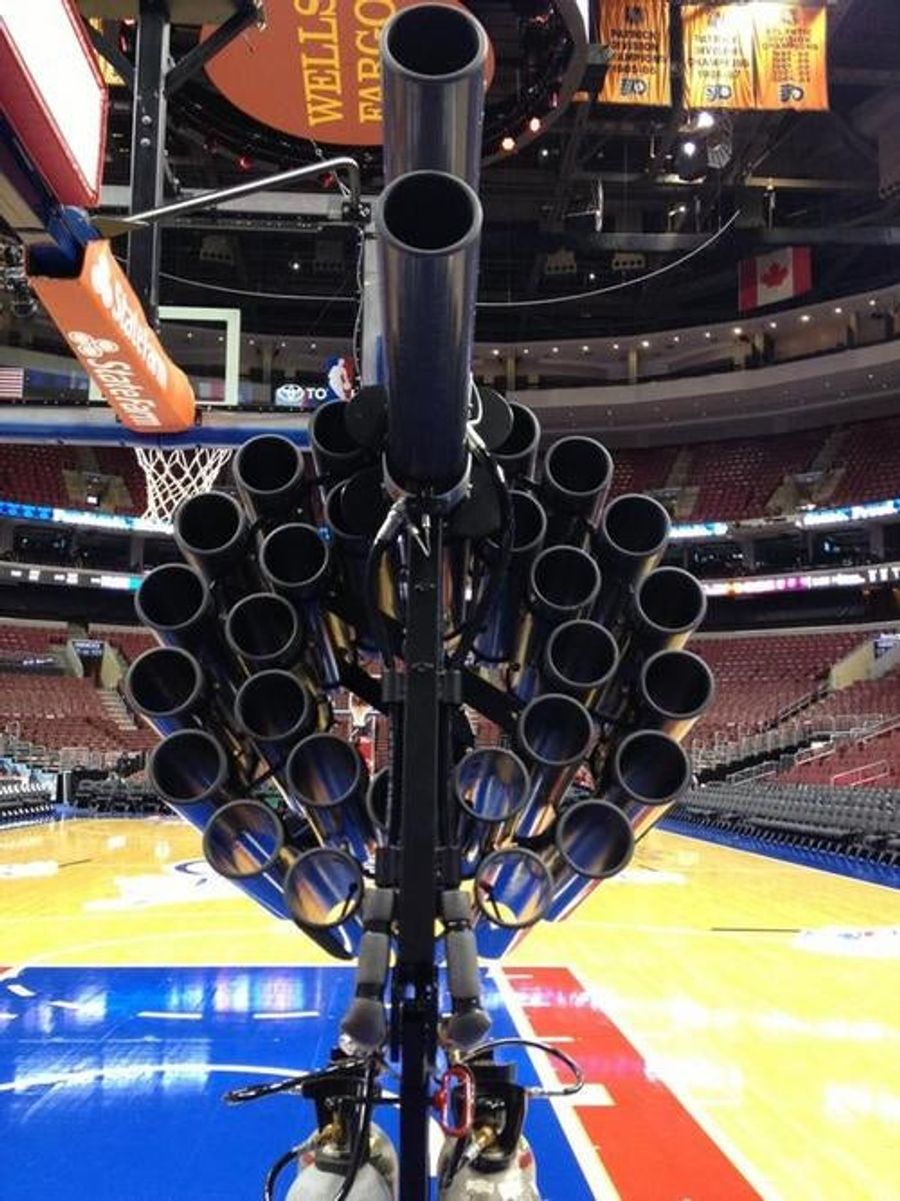 The 76ers&#39; T-Shirt Gun Looks Capable Of Ending A Human&#39;s Life