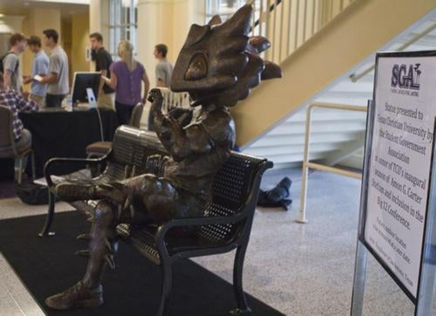 This Awful Statue May End Up Getting The TCU Student-Body President Impeached