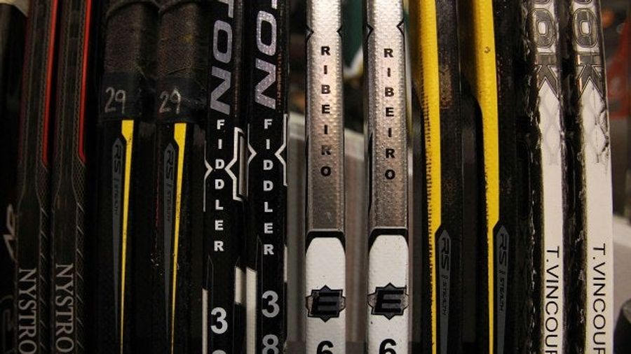 $85. That is the cost of each hockey stick the University purchases for its varsity players.