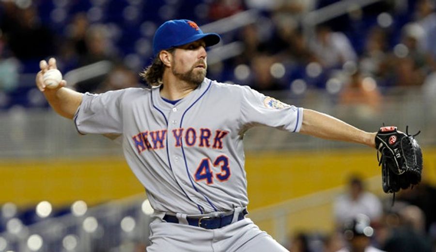 A $7,500 Charitable Donation Could Get You A Pitching Lesson With R.A. Dickey